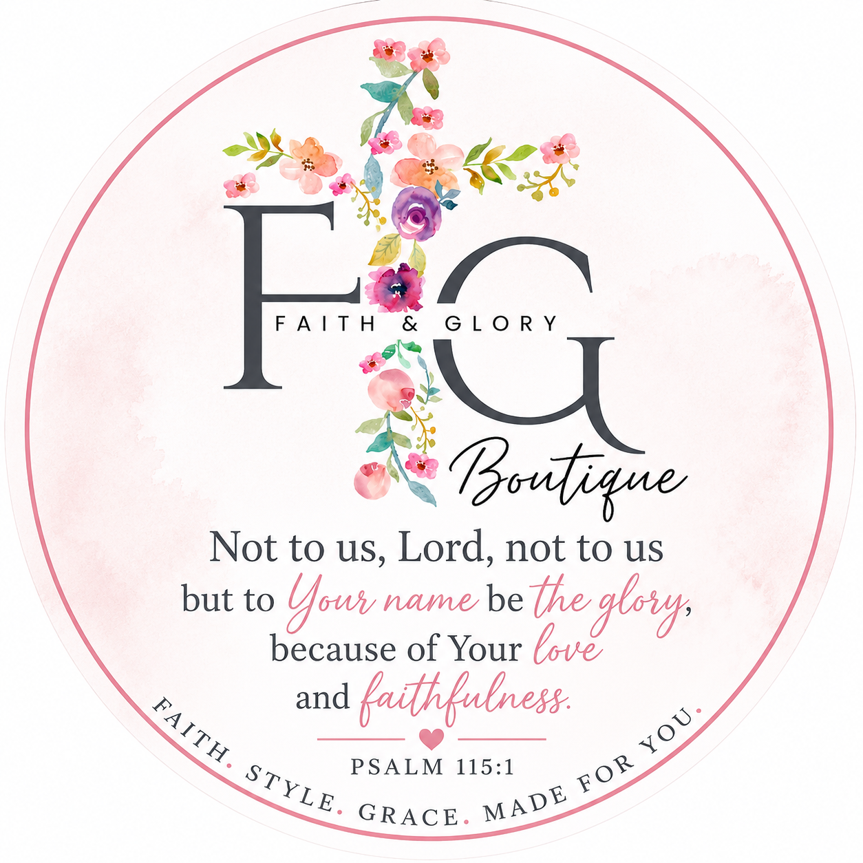 Faith & Glory Boutique logo