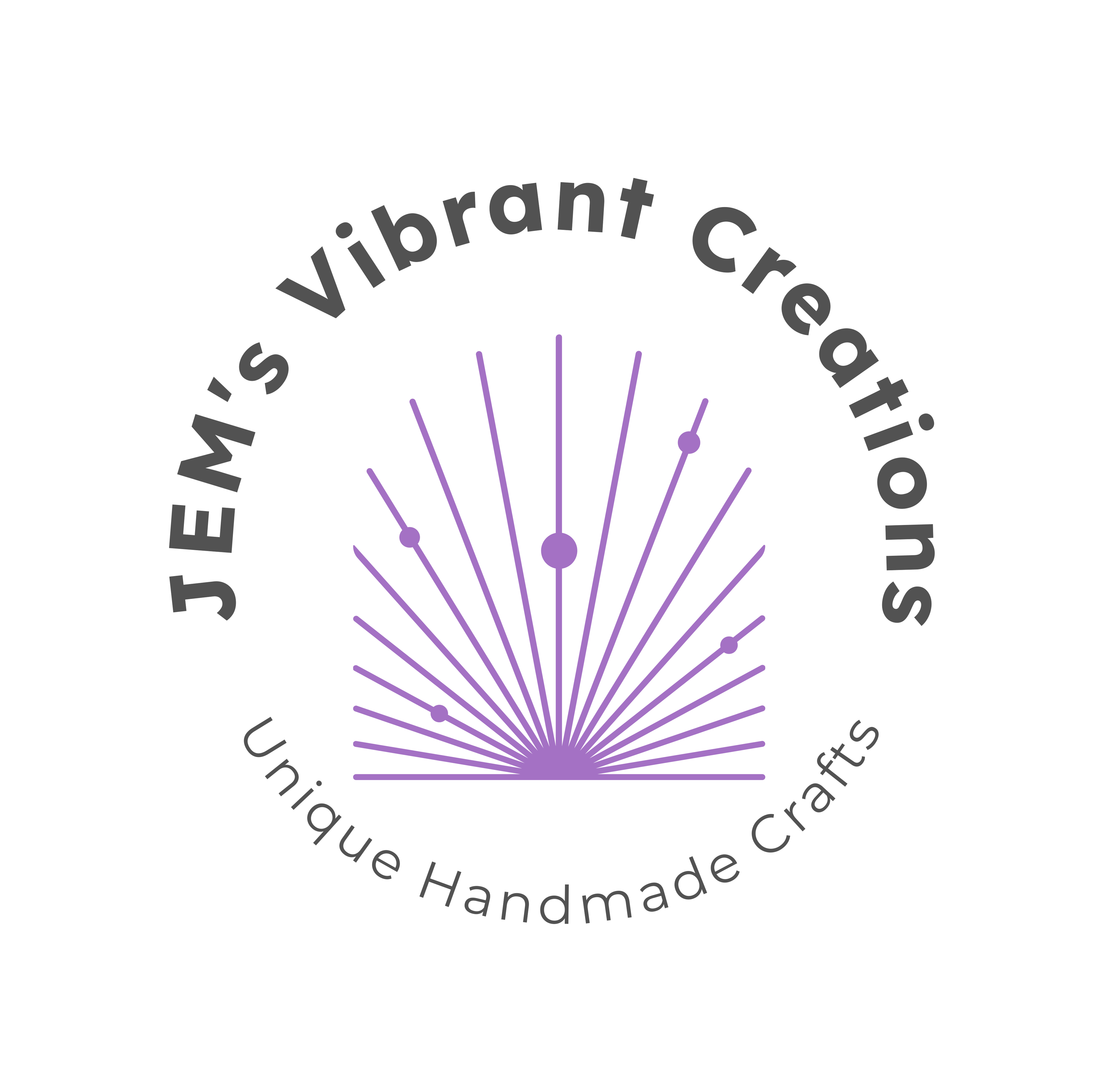 JEM's Vibrant Creations logo
