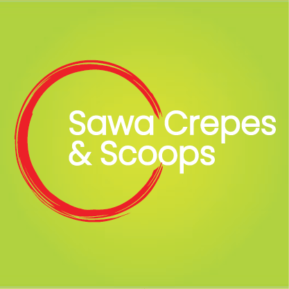 Sawa Crepes & Scoops logo