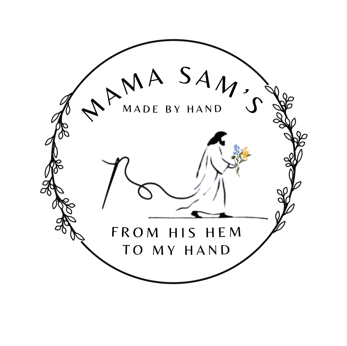 Mama Sam’s Made by Hand  logo