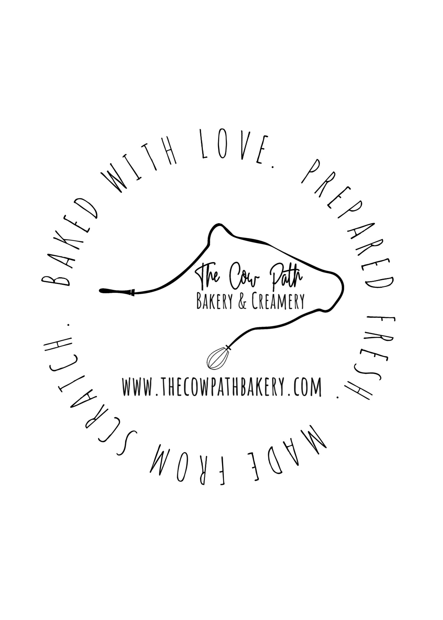 Cow Path Bakery logo