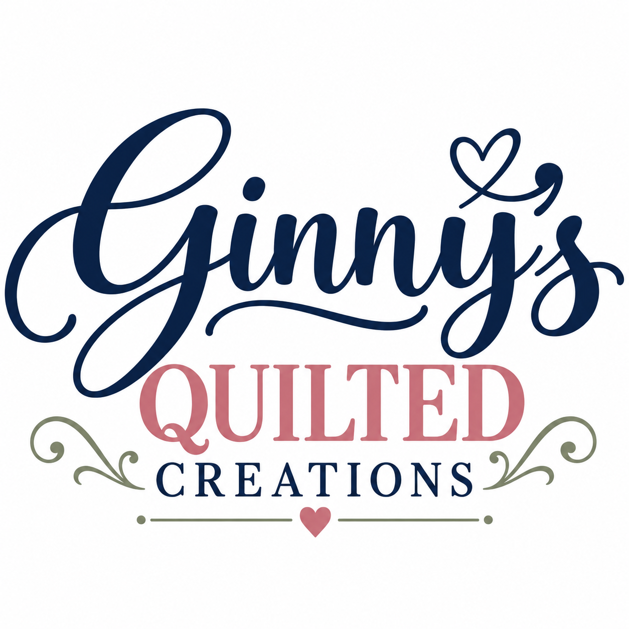 Ginny’s Quilted Creations logo
