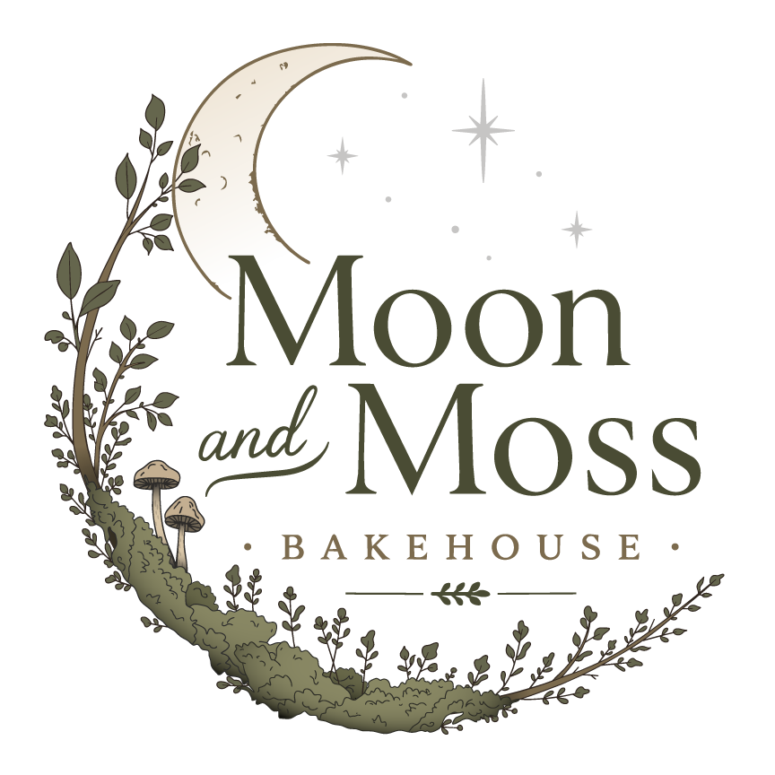 Moon and Moss Bakehouse logo