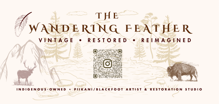 The Wandering Feather logo