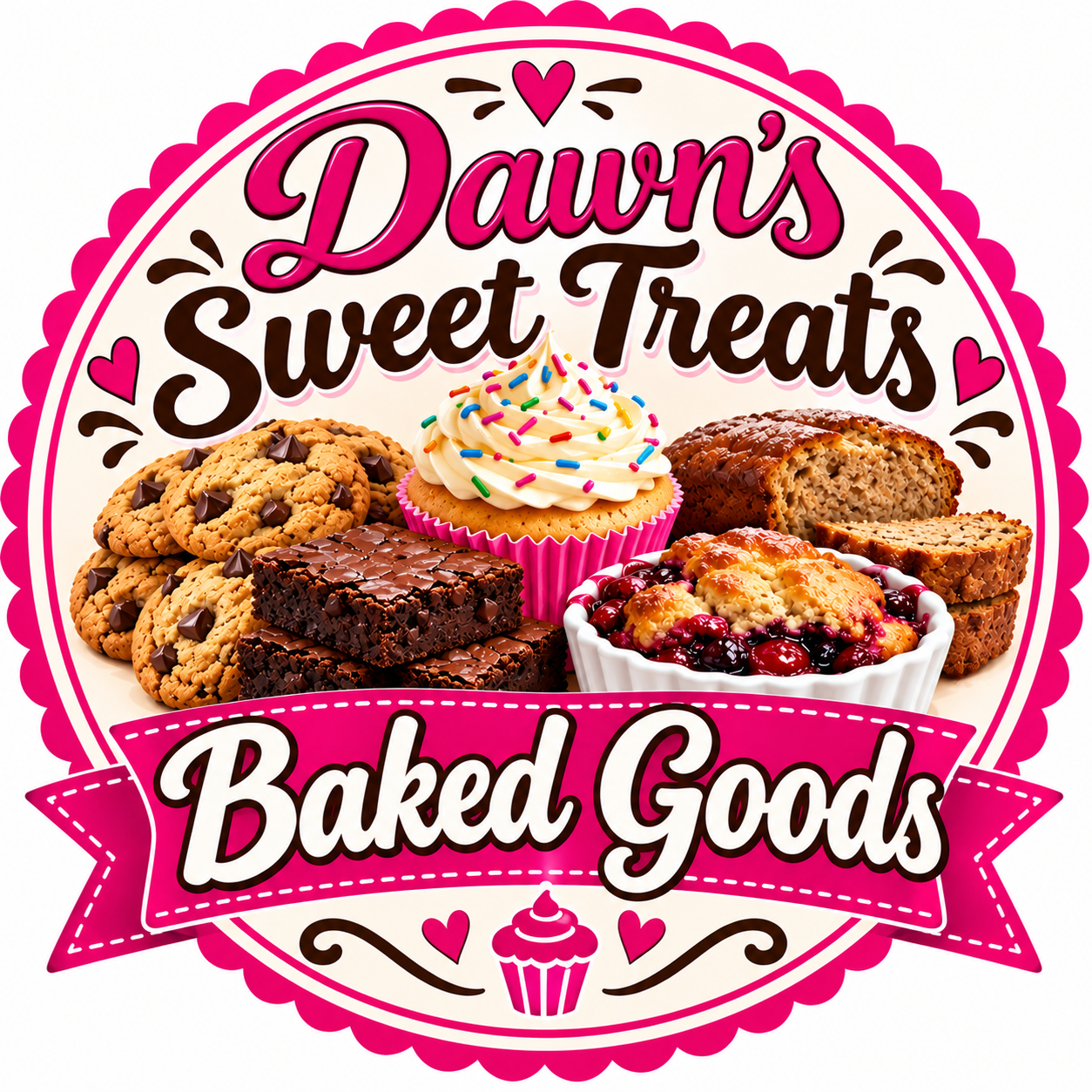 Dawn's sweet treats logo