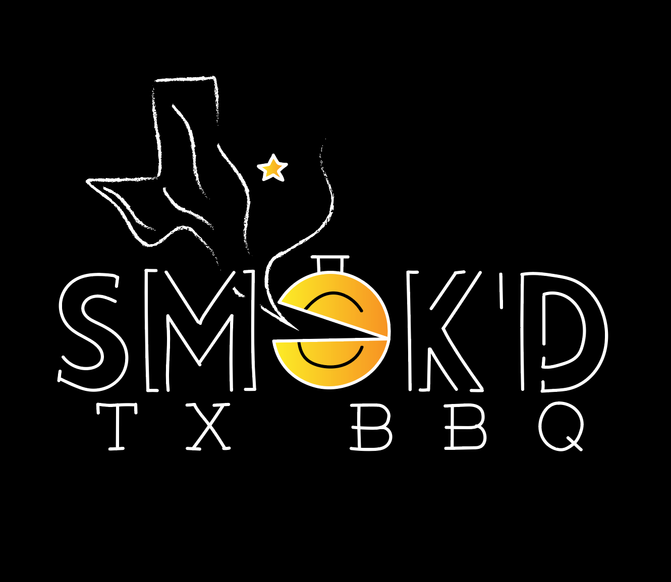 SMŌK'D TX BBQ logo
