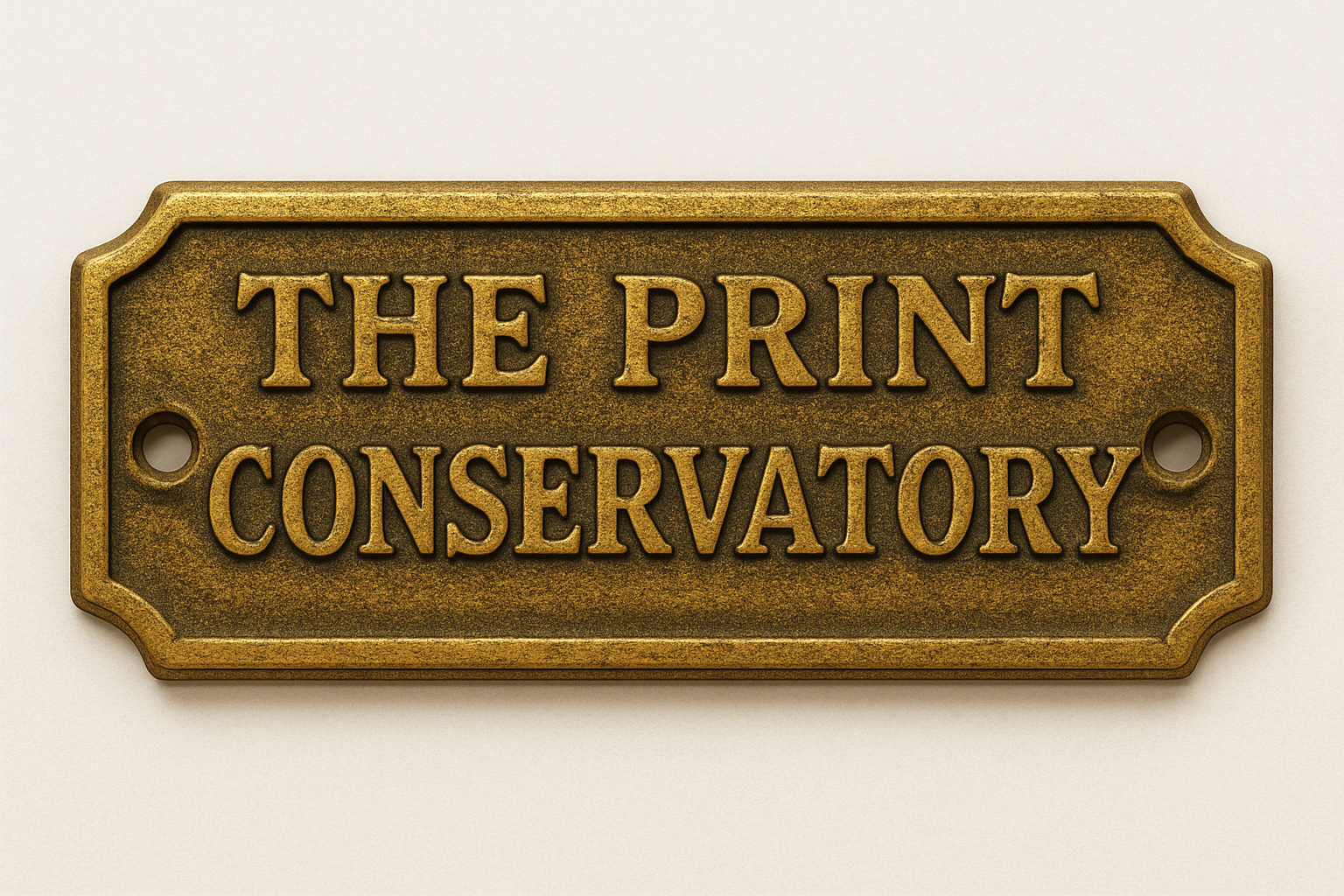 The Print Conservatory logo