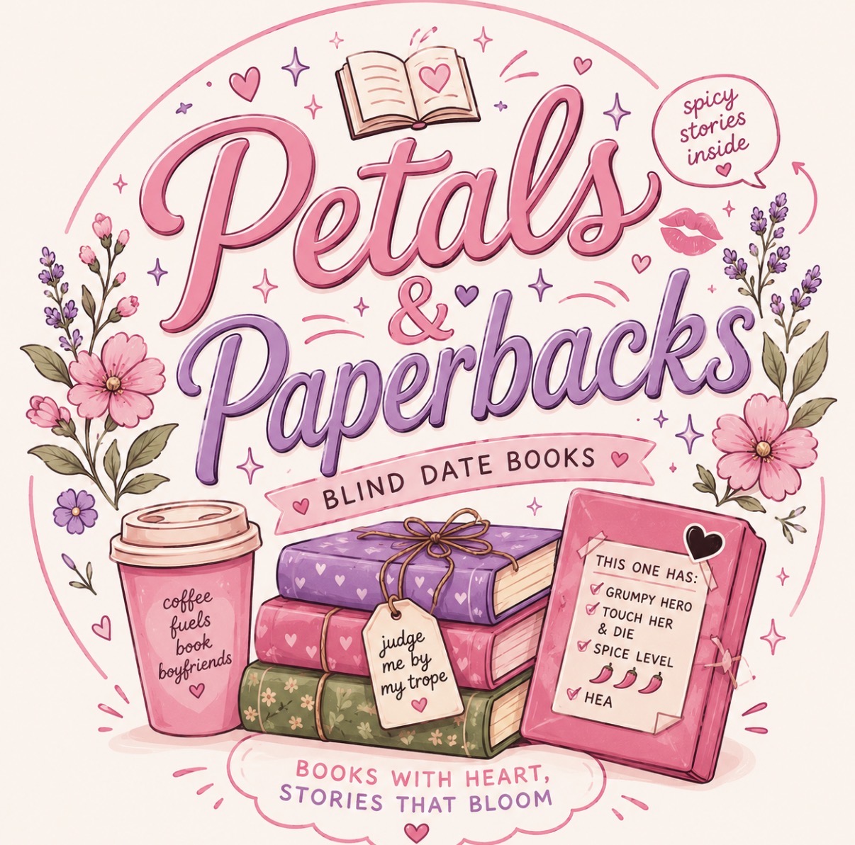 Petals&Paperbacks logo