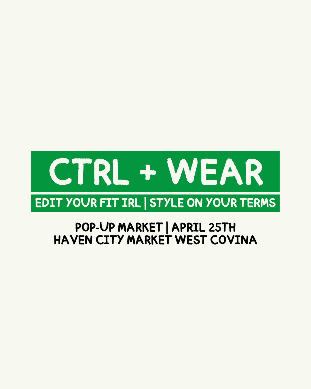 CTRL + WEAR logo