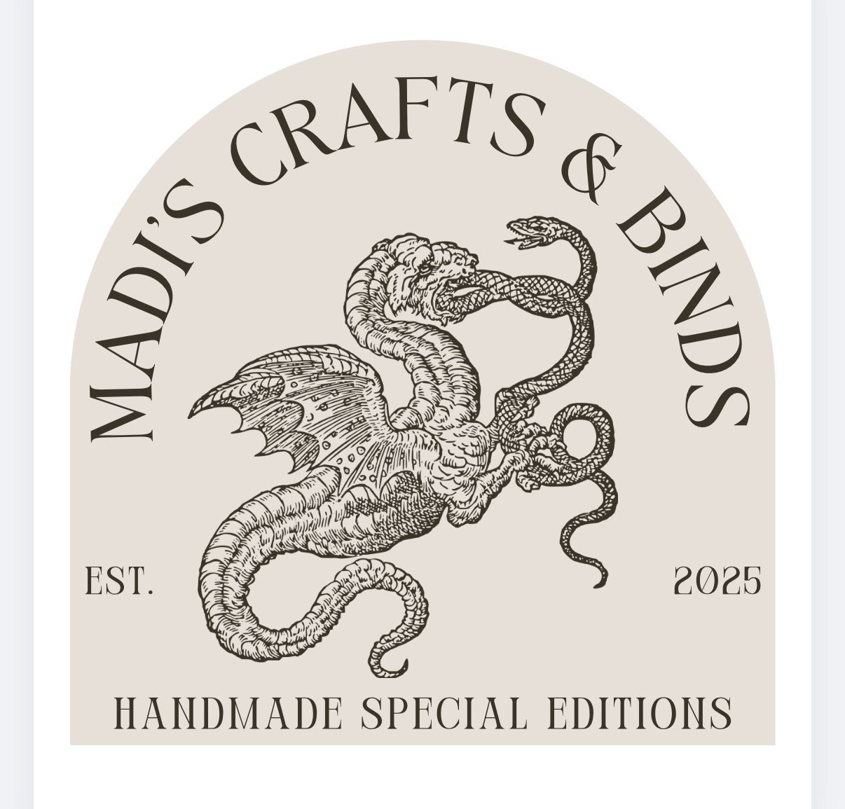 Madi’s Crafts & Binds logo