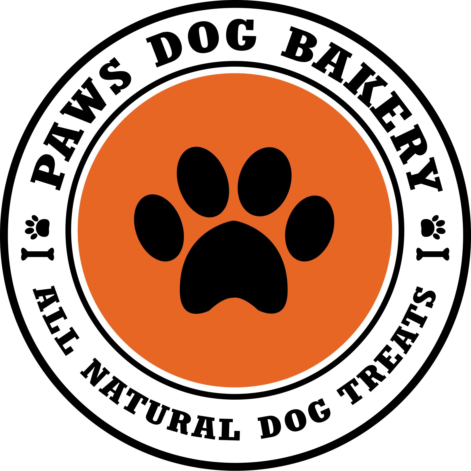 Paws Dog Bakery logo