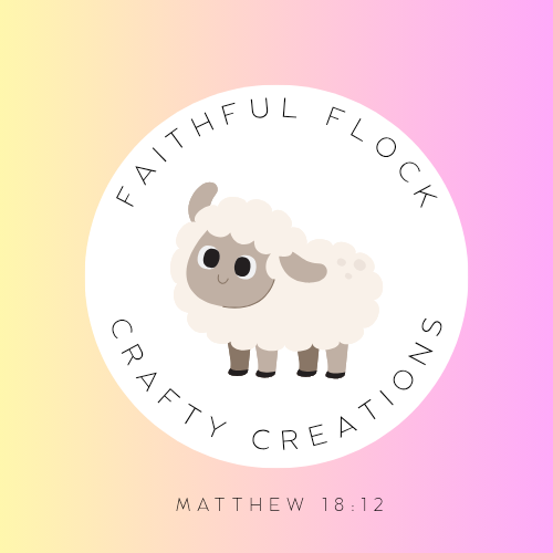 Faithful Flock Crafty Creations logo