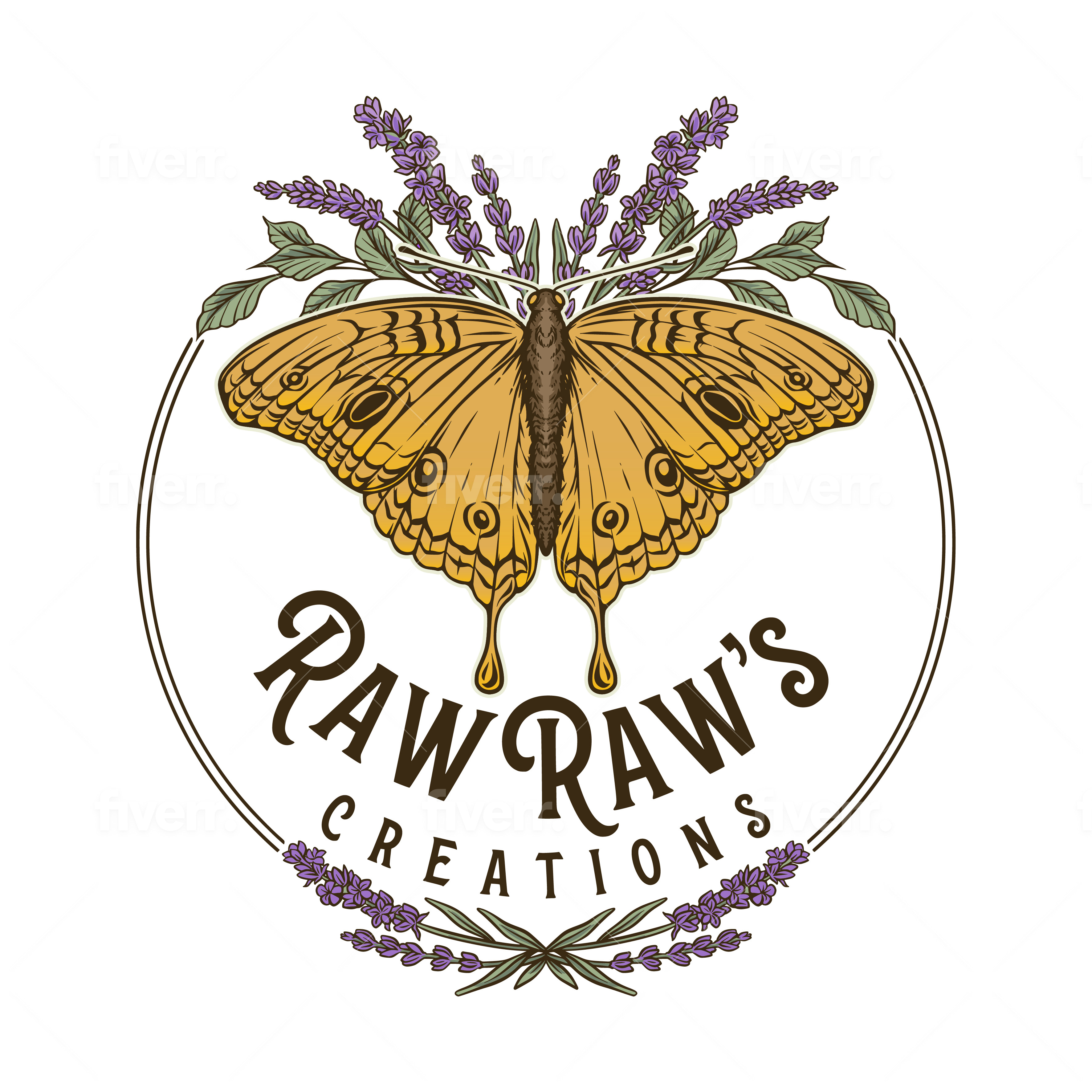 RawRaw's Creations logo