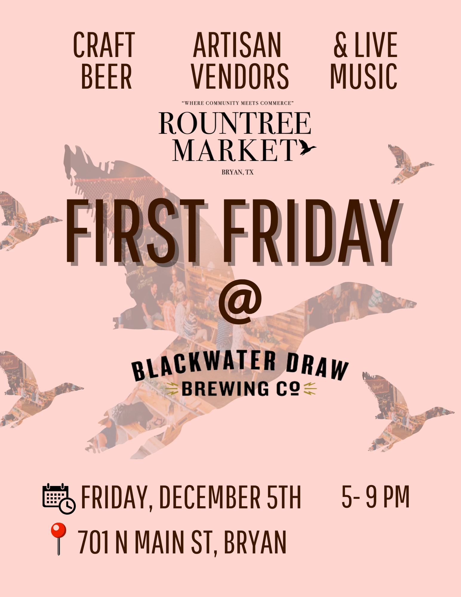 Rountree Market at First Friday logo