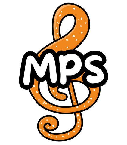 Ms. Pretzel's Stickers logo