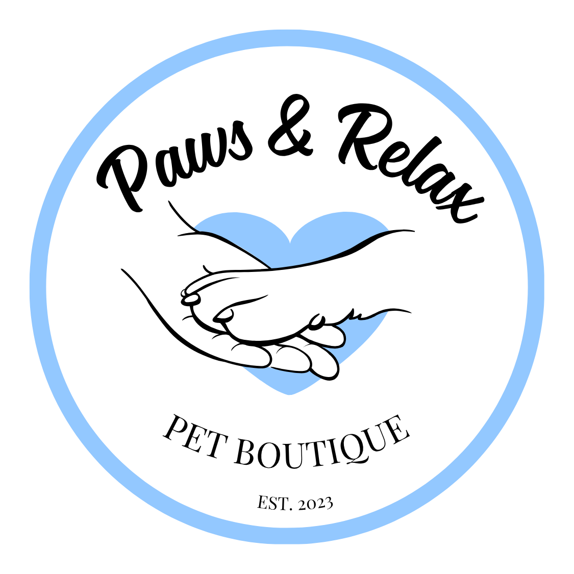 Paws & Relax Pet Boutique logo