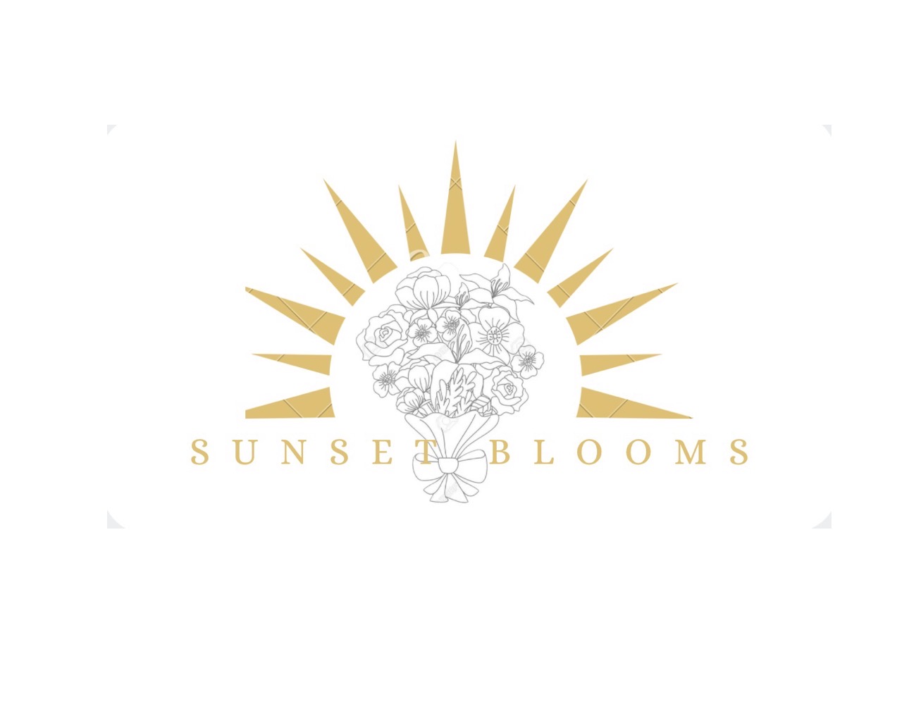 Sunset Blooms logo