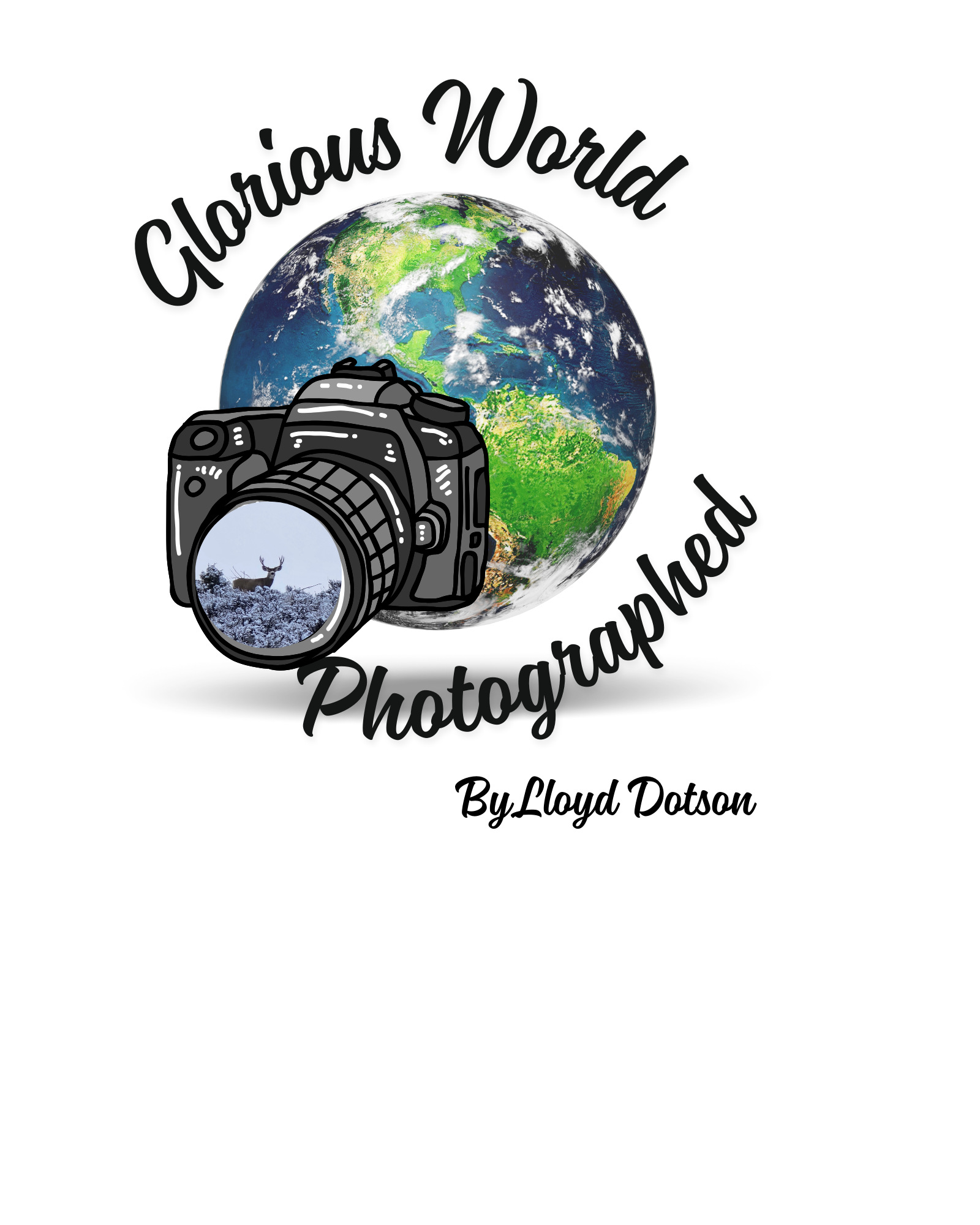 Glorious World Photographed by Lloyd Dotson  logo