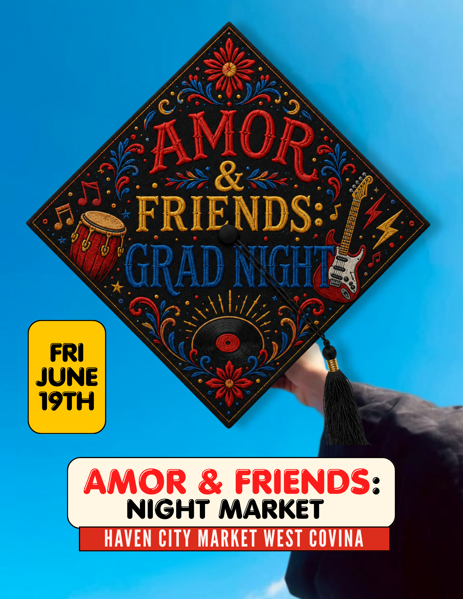 Amor & Friends: Grad Night logo