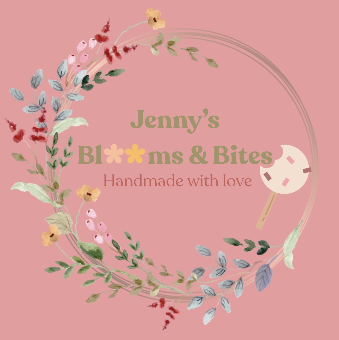 Jennys Blooms & Bites logo
