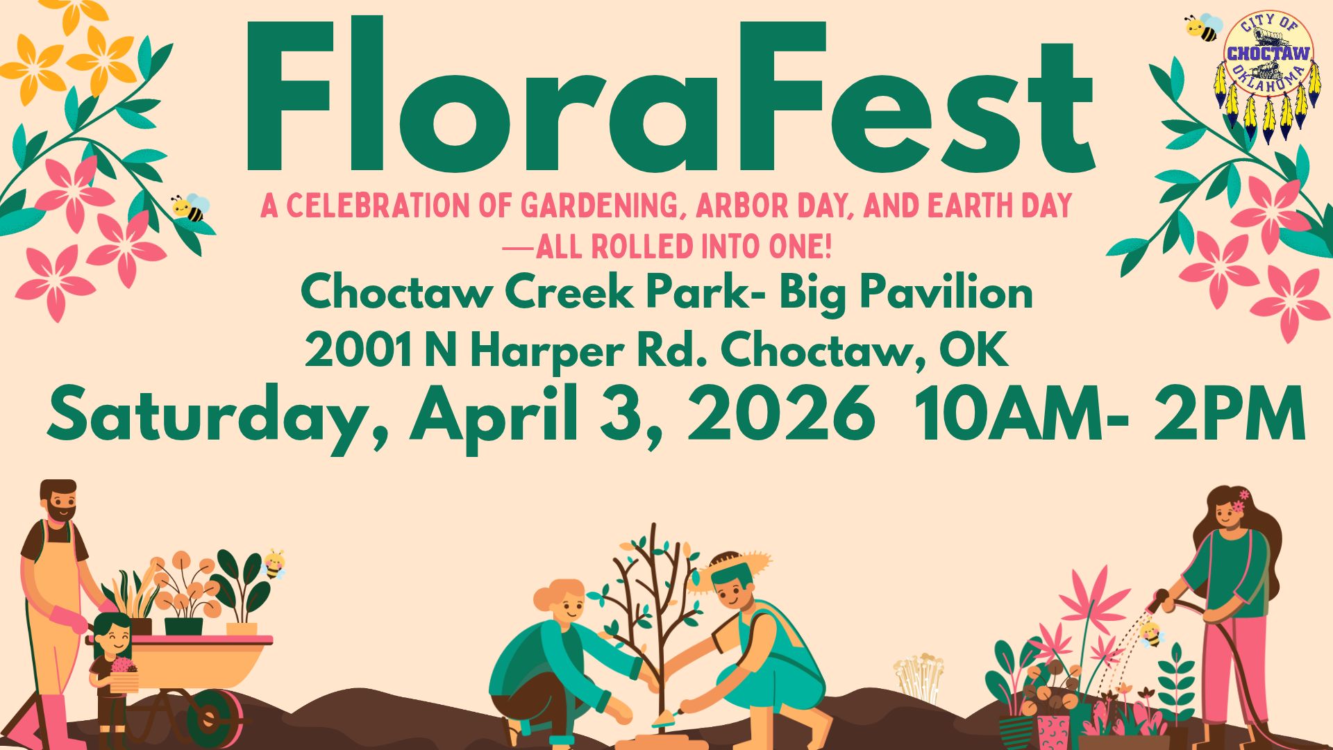 FloraFest logo