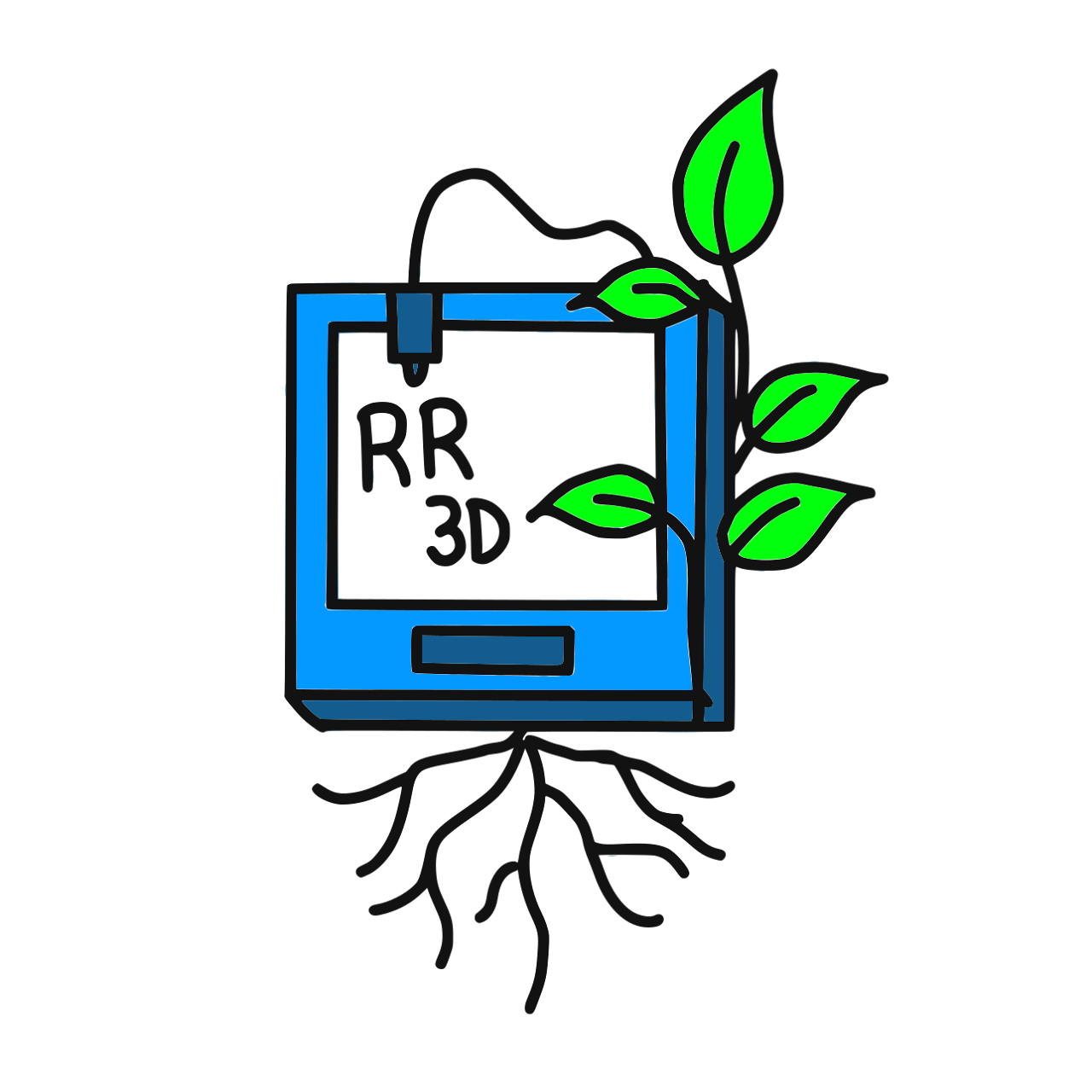 Ruralroots3d logo