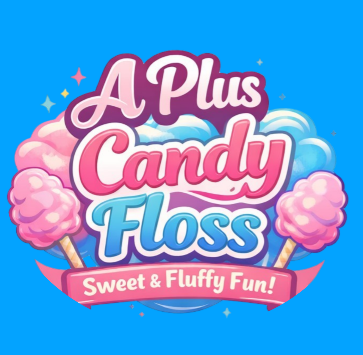 A Plus Candy Floss logo